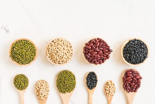 Mixed beans Mixed beans with kidney mung black and Soy Bean - Healthy and Nutrition food concept style